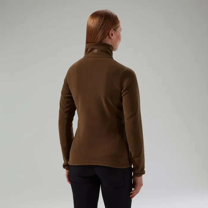 Berghaus Fleece Prism 20 Micro Half Zip Polartec Fleece 8211 Brown 8211 Women Berghaus Fleece Prism 20 Micro Half Zip Polartec Fleece 8211 Brown 8211 Women