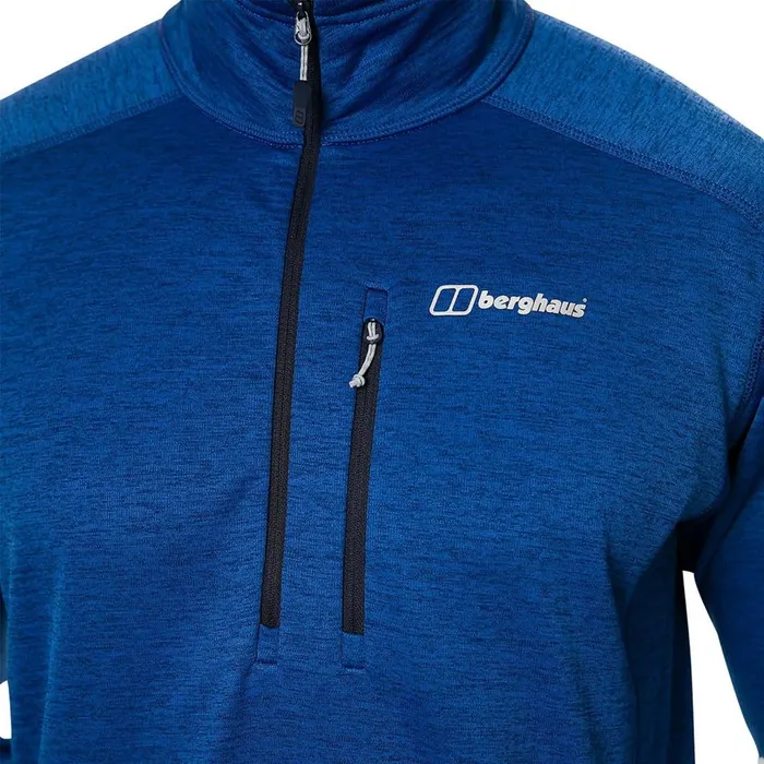 Berghaus Fleece Spitzer Half Zip Fleece 8211 Blue 8211 Men