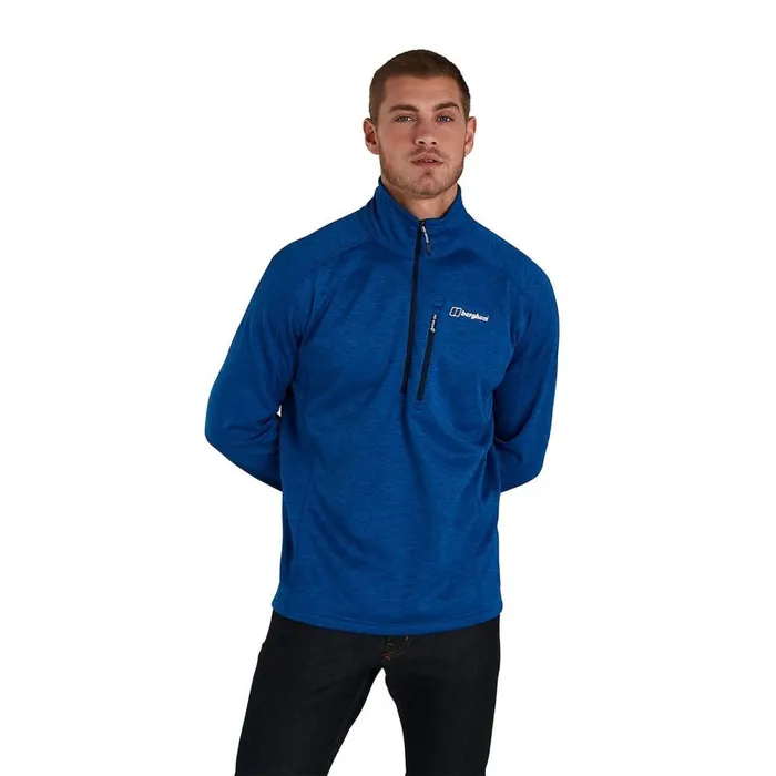 Berghaus Fleece Spitzer Half Zip Fleece 8211 Blue 8211 Men