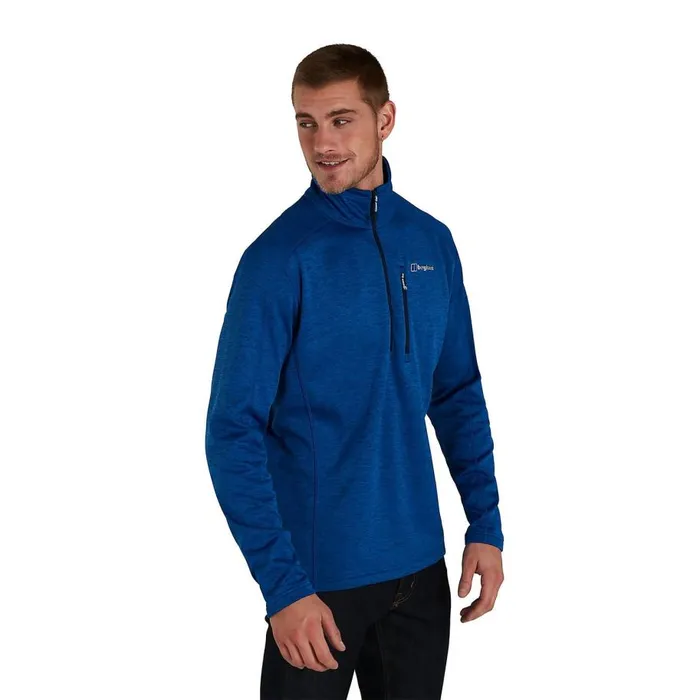 Berghaus Fleece Spitzer Half Zip Fleece 8211 Blue 8211 Men