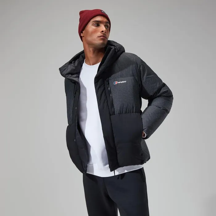 Berghaus Insulated Sabber Down Hooded Jacket 8211 Black 8211 Men