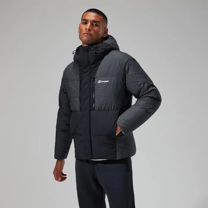 Berghaus Insulated Sabber Down Hooded Jacket 8211 Black 8211 Men