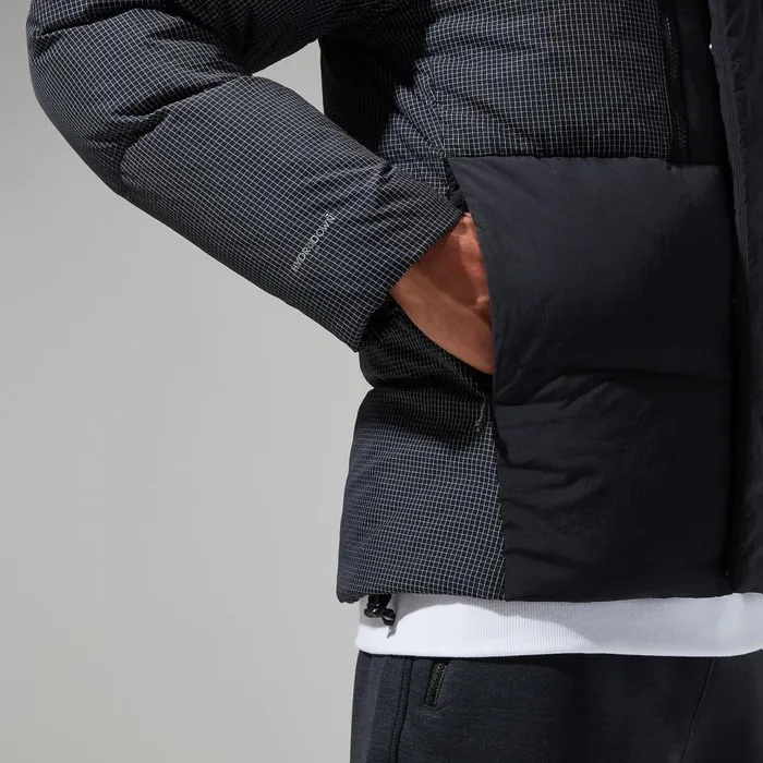 Berghaus Insulated Sabber Down Hooded Jacket 8211 Black 8211 Men