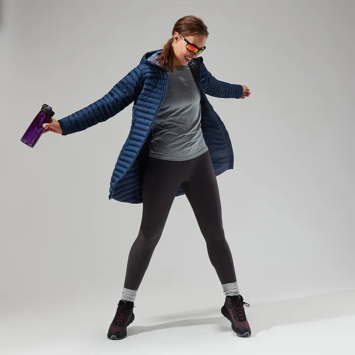 Berghaus Lightweight Nula Micro Jacket Long 8211 Dark Blue 8211 Women
