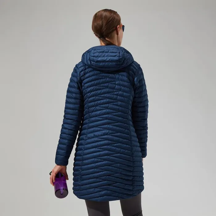Berghaus Lightweight Nula Micro Jacket Long 8211 Dark Blue 8211 Women