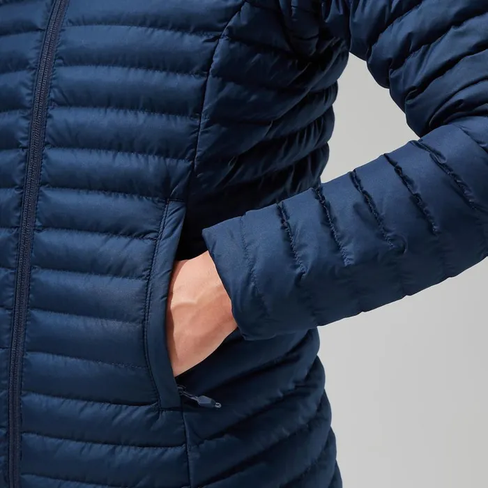 Berghaus Lightweight Nula Micro Jacket Long 8211 Dark Blue 8211 Women