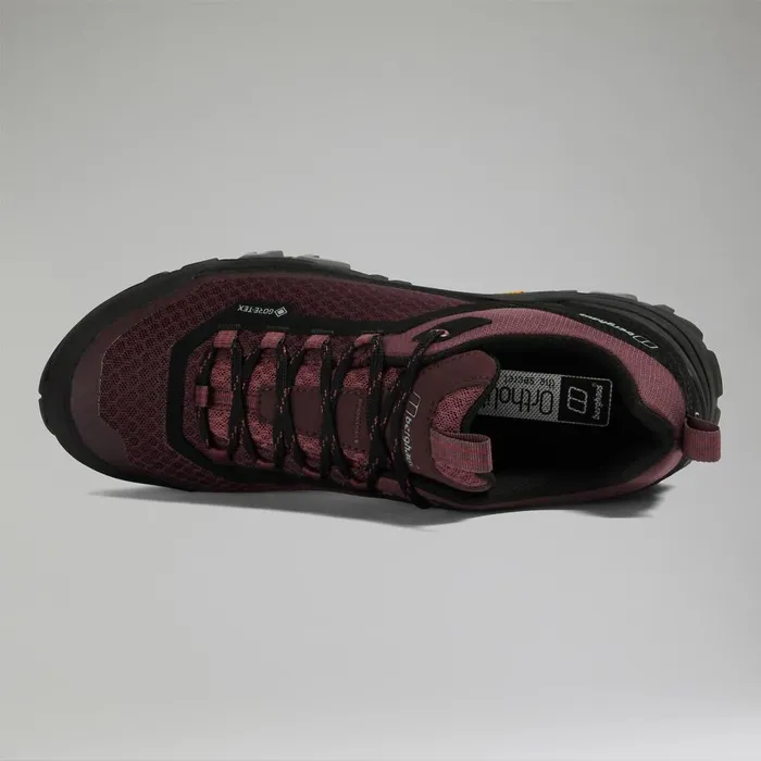 Berghaus Shoes Ground Attack Active GoreTex Shoe 8211 BlackPurple 8211 Women