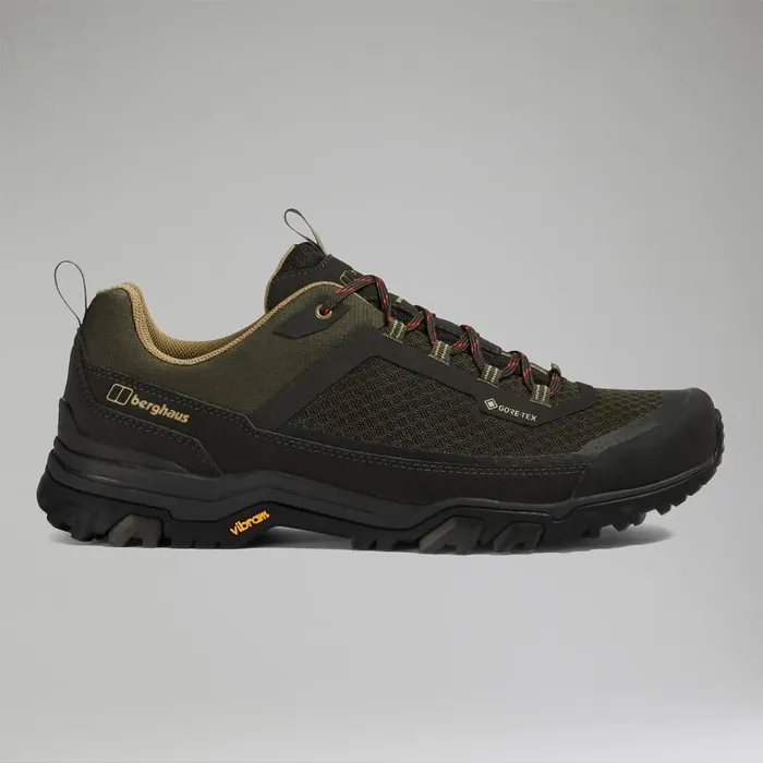Berghaus Shoes Ground Attack Active GoreTex Shoe 8211 BrownDark Green 8211 Men