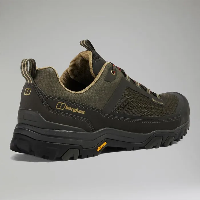 Berghaus Shoes Ground Attack Active GoreTex Shoe 8211 BrownDark Green 8211 Men