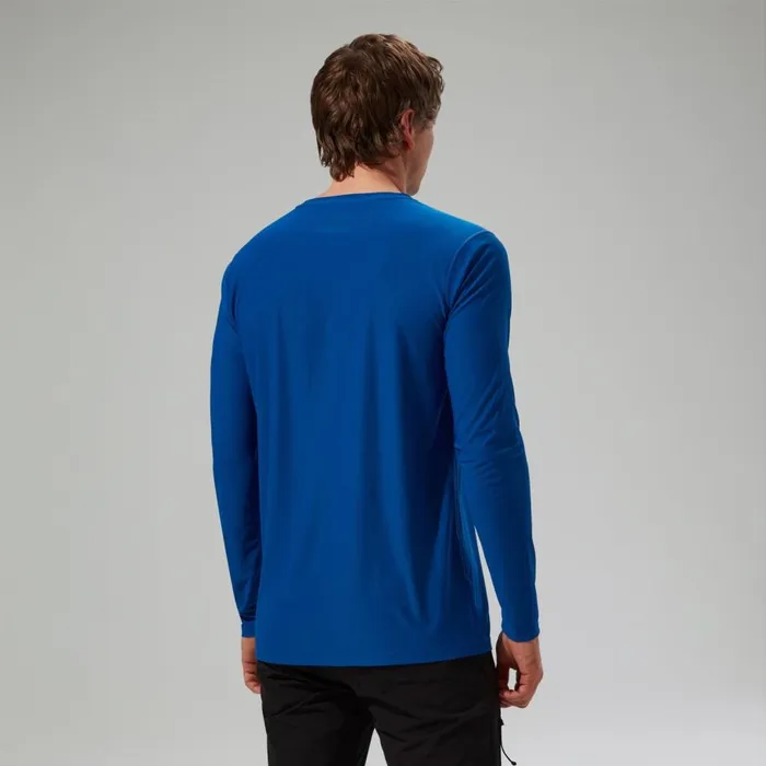 Berghaus TShirts 247 Crew Long Sleeve Tech Tee 8211 Blue 8211 Men Berghaus TShirts 247 Crew Long Sleeve Tech Tee 8211 Blue 8211 Men