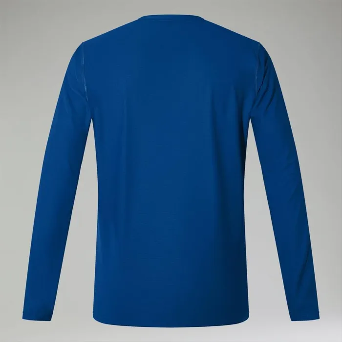 Berghaus TShirts 247 Crew Long Sleeve Tech Tee 8211 Blue 8211 Men Berghaus TShirts 247 Crew Long Sleeve Tech Tee 8211 Blue 8211 Men