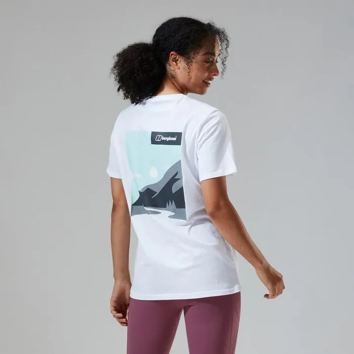 Berghaus TShirts Boyfriend Buttermere Short Sleeve Tee White 8211 Women Berghaus TShirts Boyfriend Buttermere Short Sleeve Tee White 8211 Women