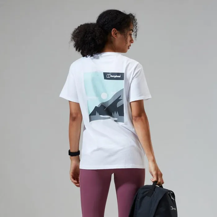 Berghaus TShirts Boyfriend Buttermere Short Sleeve Tee White 8211 Women Berghaus TShirts Boyfriend Buttermere Short Sleeve Tee White 8211 Women