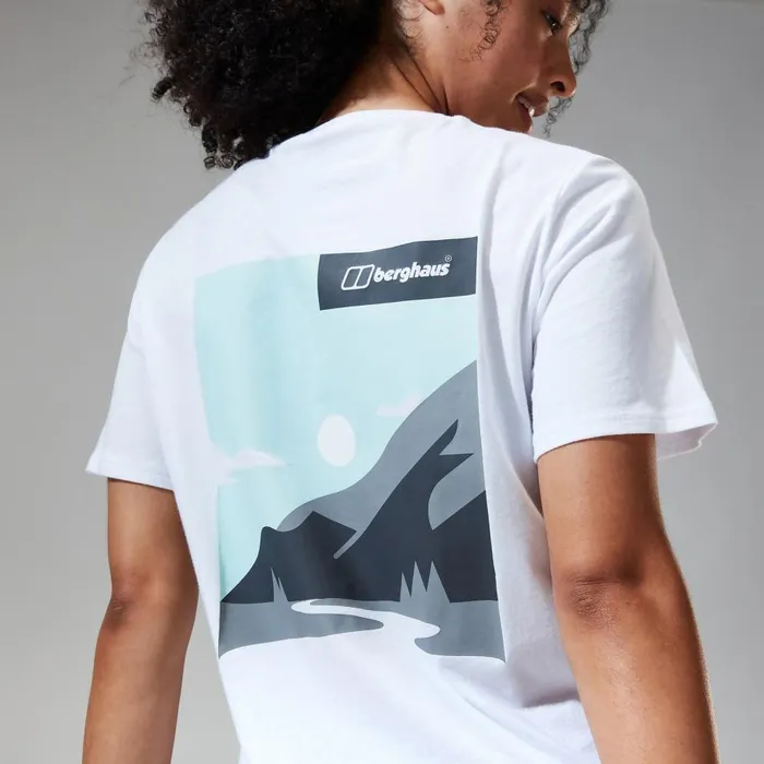 Berghaus TShirts Boyfriend Buttermere Short Sleeve Tee White 8211 Women Berghaus TShirts Boyfriend Buttermere Short Sleeve Tee White 8211 Women
