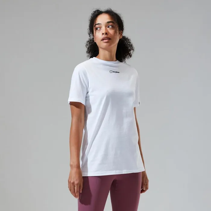 Berghaus TShirts Boyfriend Buttermere Short Sleeve Tee White 8211 Women Berghaus TShirts Boyfriend Buttermere Short Sleeve Tee White 8211 Women