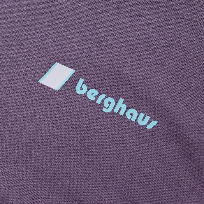 Berghaus TShirts Mera Peak Long Sleeve TShirt 8211 Purple 8211 MenWomen Berghaus TShirts Mera Peak Long Sleeve TShirt 8211 Purple 8211 MenWomen