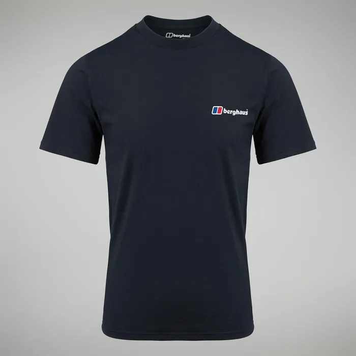 Berghaus TShirts Organic Front and Back Logo Tee Black 8211 Men Berghaus TShirts Organic Front and Back Logo Tee Black 8211 Men