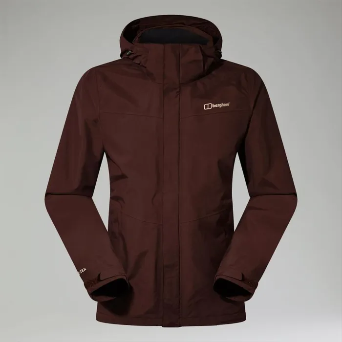 Berghaus Waterproof Hillwalker InterActive GoreTex Waterproof Jacket 8211 Brown 8211 Women