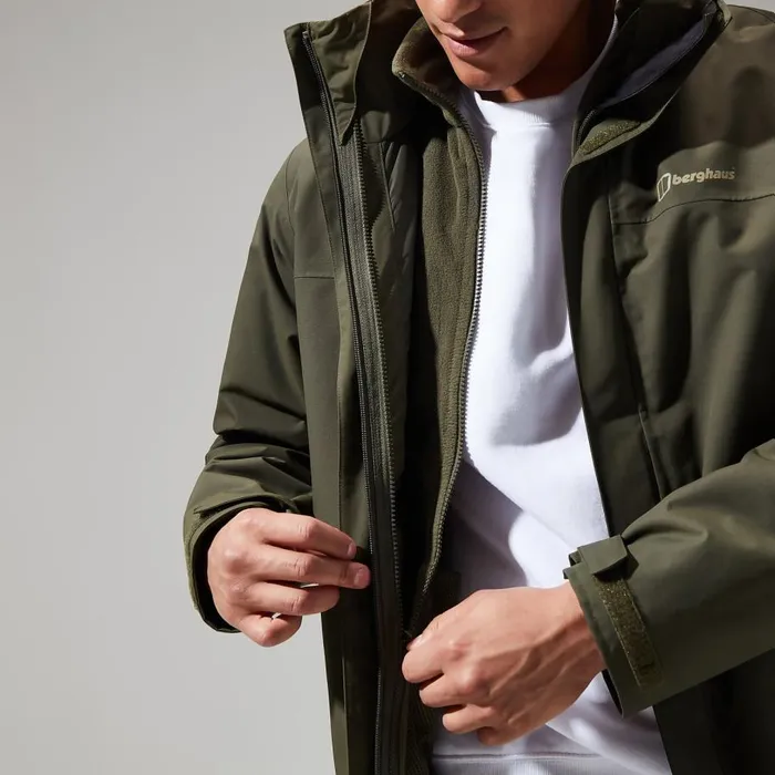 Berghaus Waterproof RG Alpha 20 Gemini Waterproof 3in1 Jacket 8211 Green 8211 Men