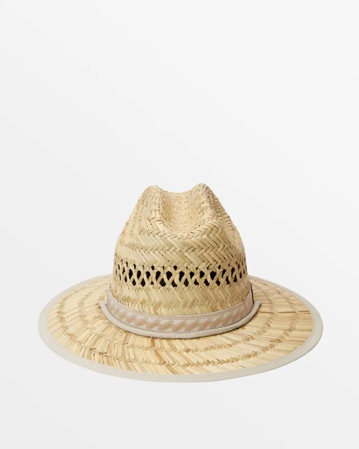 Billabong Beanies and Hats Mid Tides Lifeguard Straw Hat Cream 8211 Men Billabong Beanies and Hats Mid Tides Lifeguard Straw Hat Cream 8211 Men
