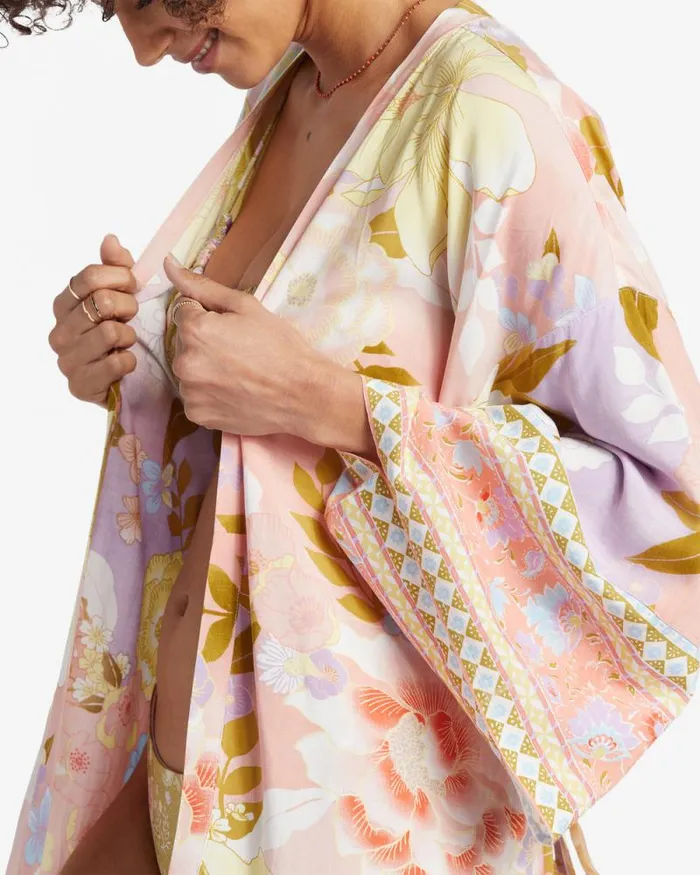 Billabong Cover Ups Head Over Heels 2 Cover Up Sweet Peach 8211 Women