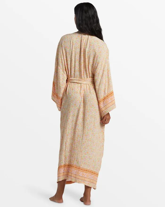 Billabong Cover Ups Head Over Heels Beach Kimono Pink Dream 8211 Women Billabong Cover Ups Head Over Heels Beach Kimono Pink Dream 8211 Women