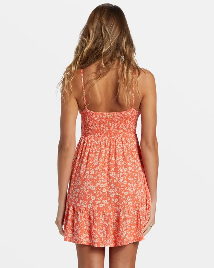 Billabong Dresses Texas Mini Dress Papaya 8211 Women