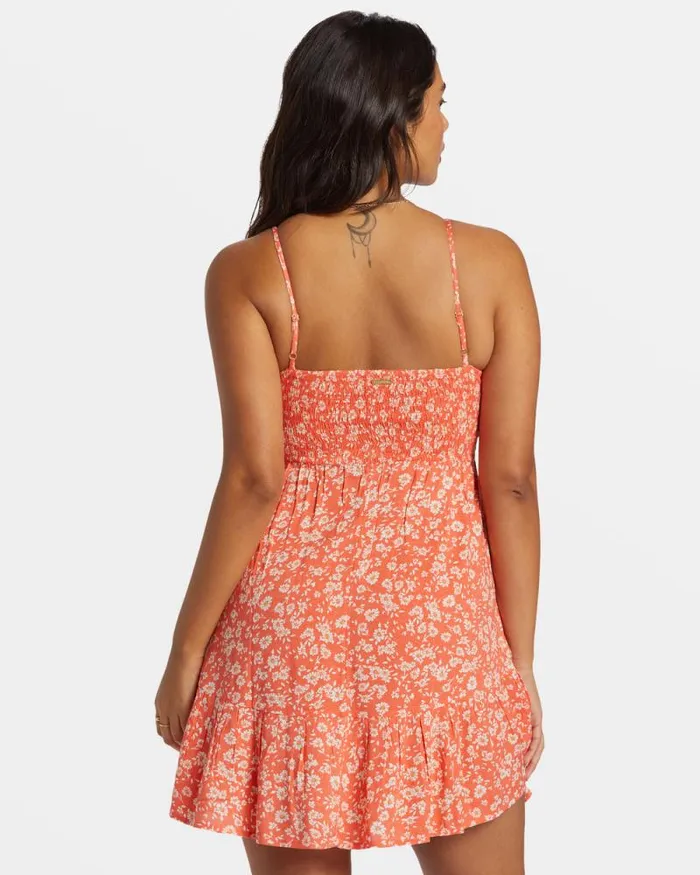 Billabong Dresses Texas Mini Dress Papaya 8211 Women