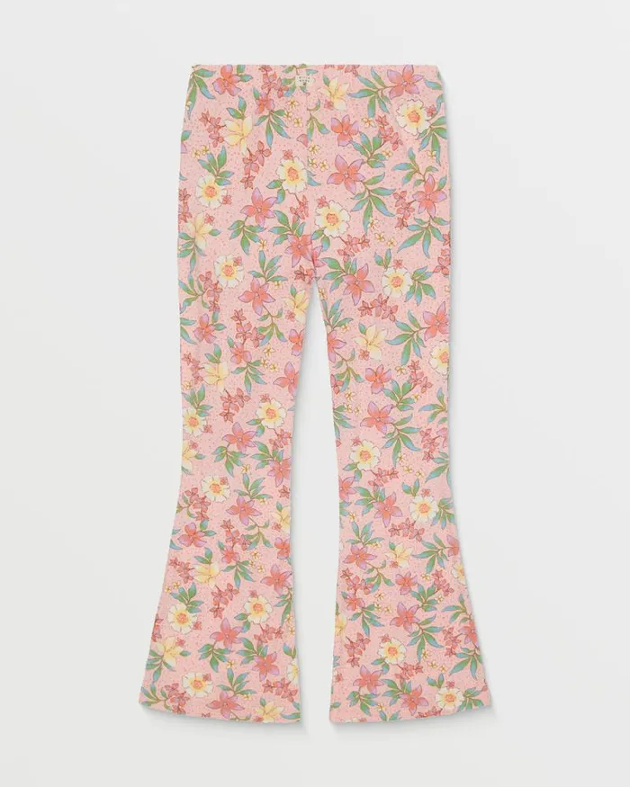 Billabong Girls039 Bottoms Girls Tell Me Elastic Waist Flared Pants Feelin Peachy 8211 Women Billabong Girls039 Bottoms Girls Tell Me Elastic Waist Flared Pants Feelin Peachy 8211 Women