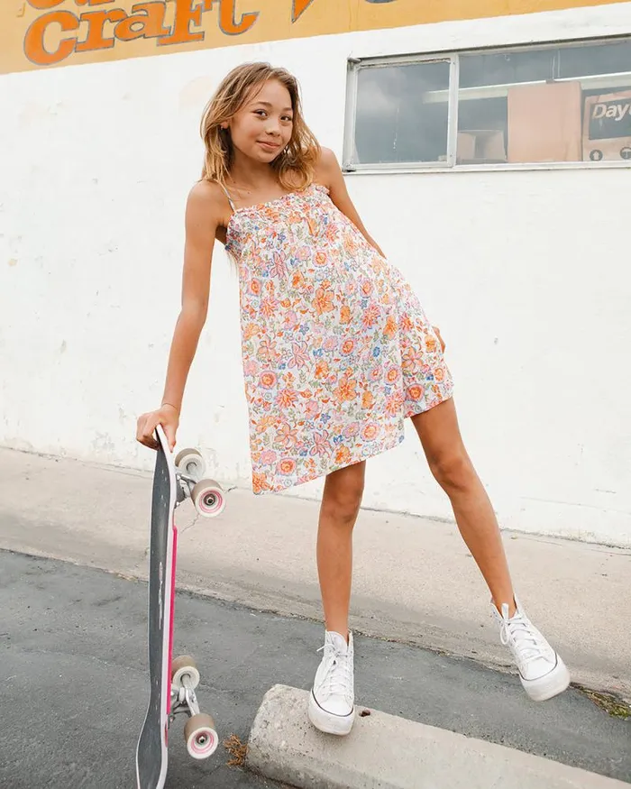 Billabong Girls039 Dresses and Rompers Girls Sunshine Fun Flowy Mini Dress Pink Dream 8211 Women Billabong Girls039 Dresses and Rompers Girls Sunshine Fun Flowy Mini Dress Pink Dream 8211 Women