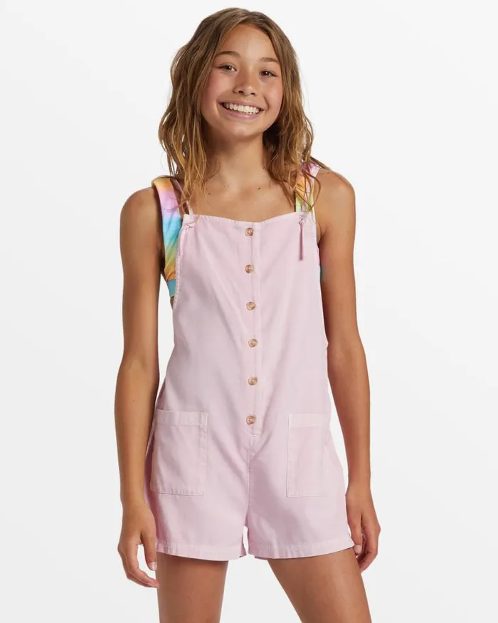 Billabong Girls039 Dresses and Rompers Girls Wave Watch Romper Pink Dream 8211 Women Billabong Girls039 Dresses and Rompers Girls Wave Watch Romper Pink Dream 8211 Women