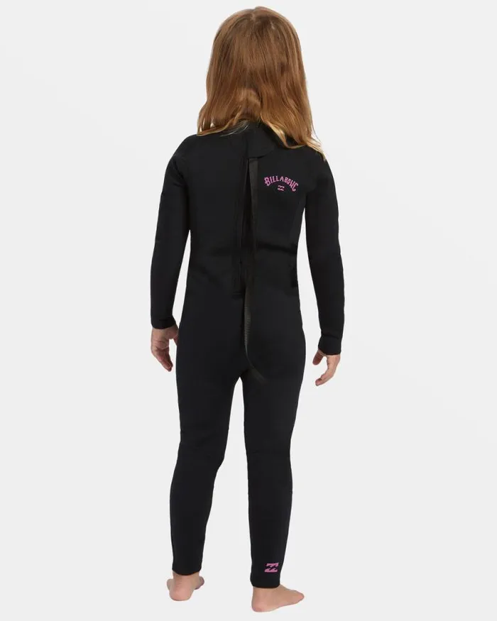 Billabong Girls039 Swim Toddler Girls 32mm Foil Back Zip Wetsuit Black Orchid 8211 Women Billabong Girls039 Swim Toddler Girls 32mm Foil Back Zip Wetsuit Black Orchid 8211 Women