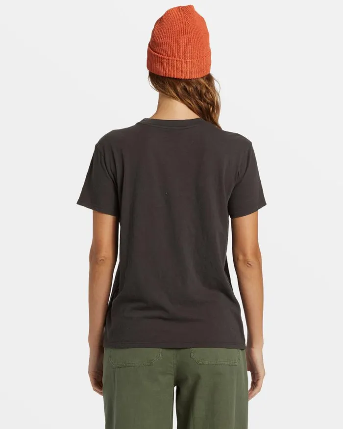 Billabong Graphic Tees and Tanks ADiv TShirt Off Black 8211 Women Billabong Graphic Tees and Tanks ADiv TShirt Off Black 8211 Women