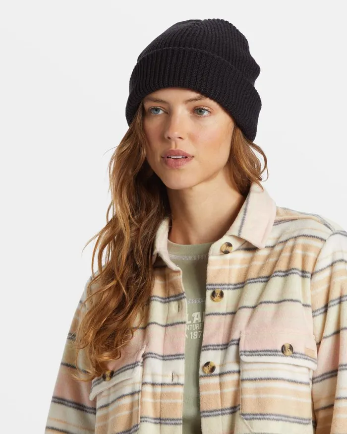 Billabong Hats and Beanies Roamer Beanie Black Sands 8211 Women Billabong Hats and Beanies Roamer Beanie Black Sands 8211 Women