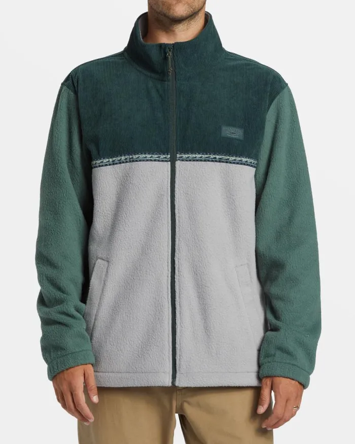 Billabong Hoodies and Fleece Boundary Trail Polar Fleece Full Zip Pullover Forest Green 8211 Men Billabong Hoodies and Fleece Boundary Trail Polar Fleece Full Zip Pullover Forest Green 8211 Men