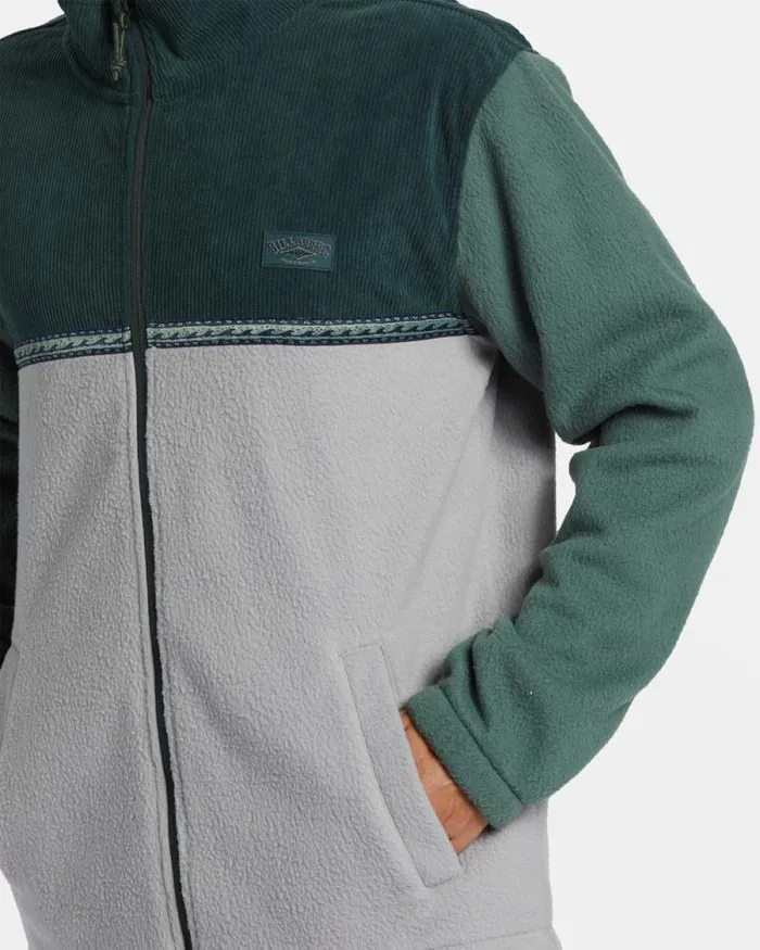 Billabong Hoodies and Fleece Boundary Trail Polar Fleece Full Zip Pullover Forest Green 8211 Men Billabong Hoodies and Fleece Boundary Trail Polar Fleece Full Zip Pullover Forest Green 8211 Men