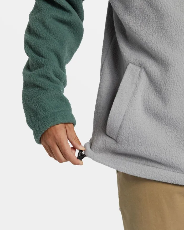 Billabong Hoodies and Fleece Boundary Trail Polar Fleece Full Zip Pullover Forest Green 8211 Men Billabong Hoodies and Fleece Boundary Trail Polar Fleece Full Zip Pullover Forest Green 8211 Men