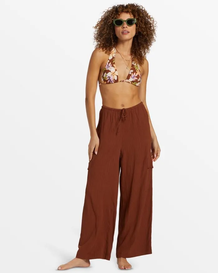 Billabong Jeans and Pants Beach Babe Beach Cargo Pants Toasted Coconut 8211 Women Billabong Jeans and Pants Beach Babe Beach Cargo Pants Toasted Coconut 8211 Women