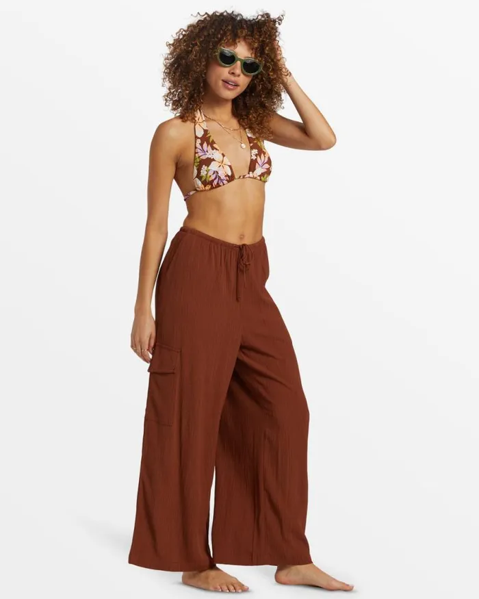 Billabong Jeans and Pants Beach Babe Beach Cargo Pants Toasted Coconut 8211 Women Billabong Jeans and Pants Beach Babe Beach Cargo Pants Toasted Coconut 8211 Women