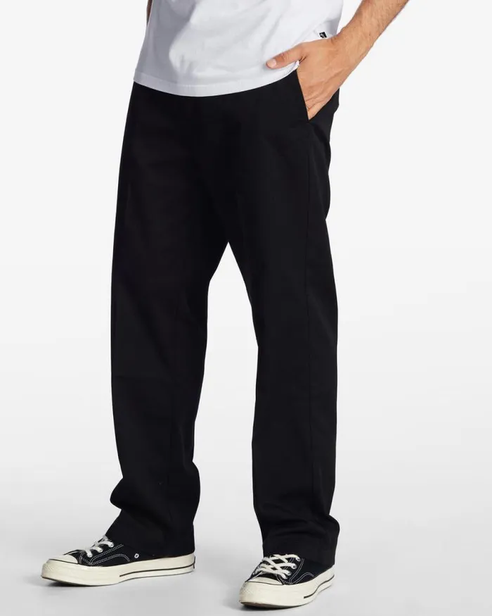 Billabong Jeans and Pants Carter Workwear Pants Black 8211 Men Billabong Jeans and Pants Carter Workwear Pants Black 8211 Men