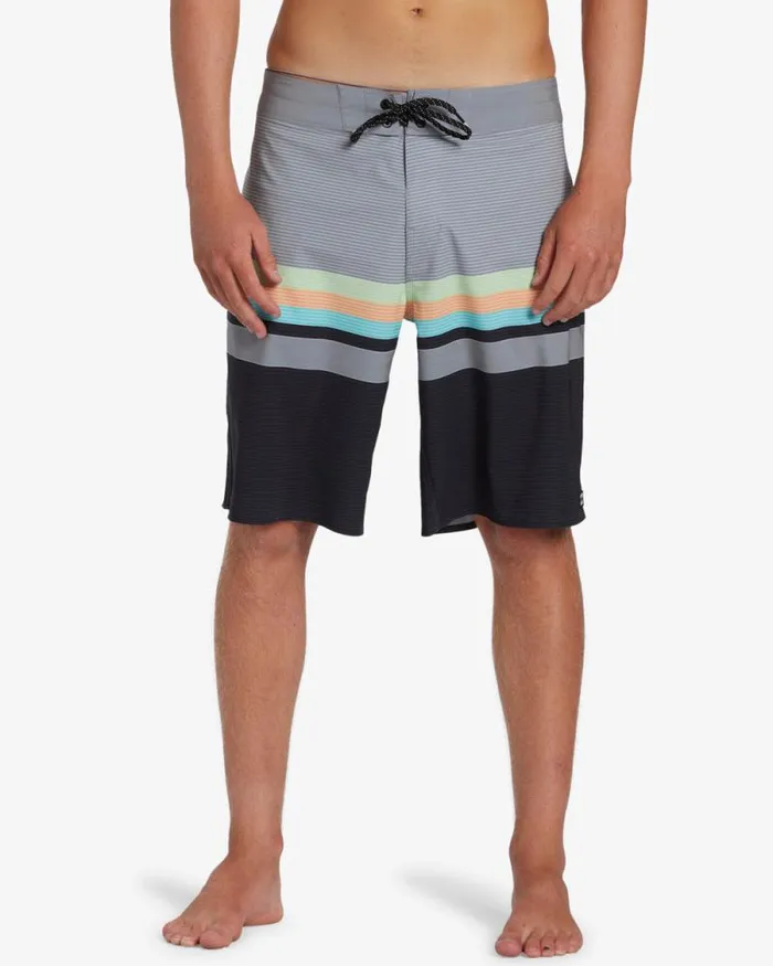 Billabong Long Length 18034 8211 21034 All Day Stripe Pro 20034 Boardshorts Graphite 8211 Men