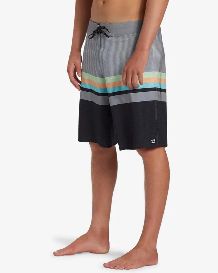 Billabong Long Length 18034 8211 21034 All Day Stripe Pro 20034 Boardshorts Graphite 8211 Men