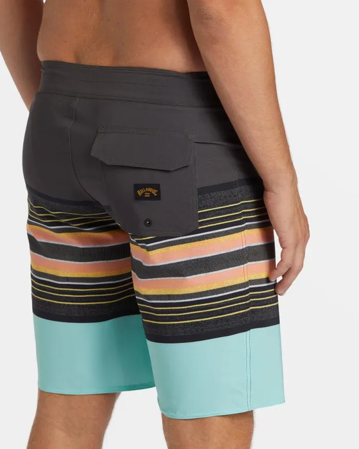 Billabong Long Length 18034 8211 21034 All Day Stripe Pro 20034 Boardshorts Washed Black 8211 Men Billabong Long Length 18034 8211 21034 All Day Stripe Pro 20034 Boardshorts Washed Black 8211 Men