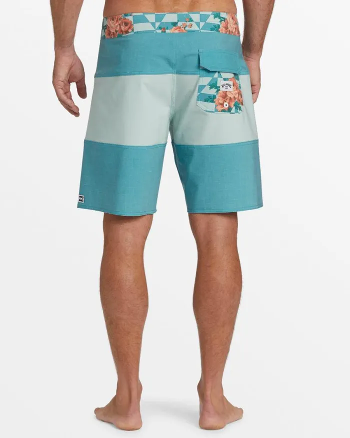 Billabong Long Length 18034 8211 21034 Tribong Pro 18034 Boardshorts Teal 8211 Men