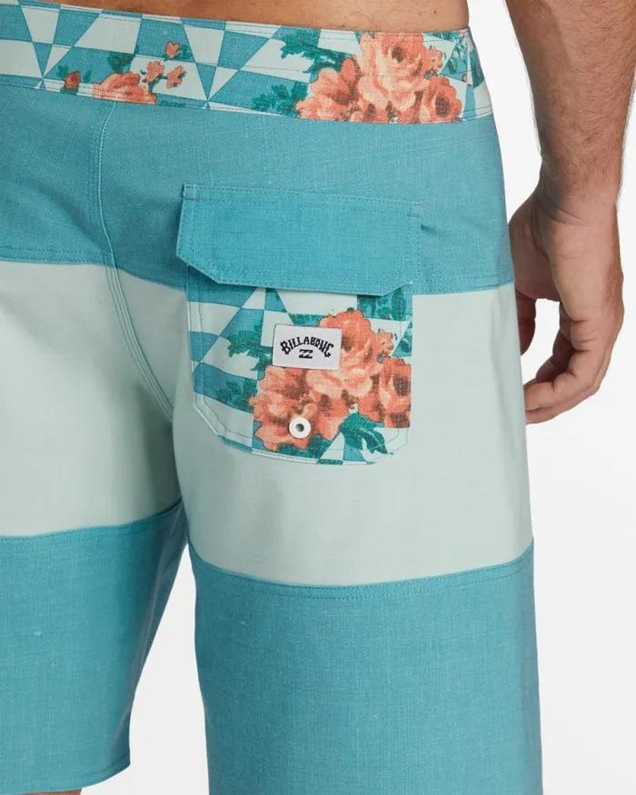 Billabong Long Length 18034 8211 21034 Tribong Pro 18034 Boardshorts Teal 8211 Men