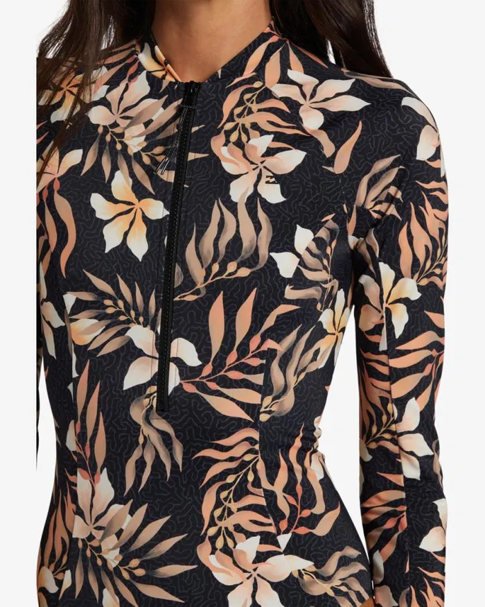 Billabong Rashguards and Bodysuits Coral Gardeners Surf Tee Multi 8211 Women Billabong Rashguards and Bodysuits Coral Gardeners Surf Tee Multi 8211 Women