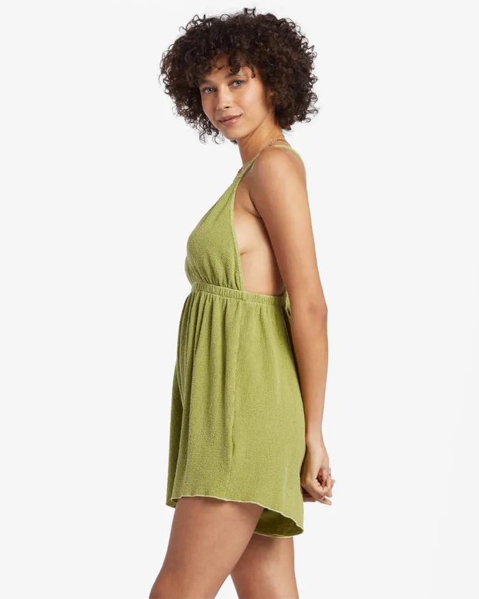 Billabong Rompers and Jumpsuits On Vacay Romper Cover Up Palm Green 8211 Women Billabong Rompers and Jumpsuits On Vacay Romper Cover Up Palm Green 8211 Women