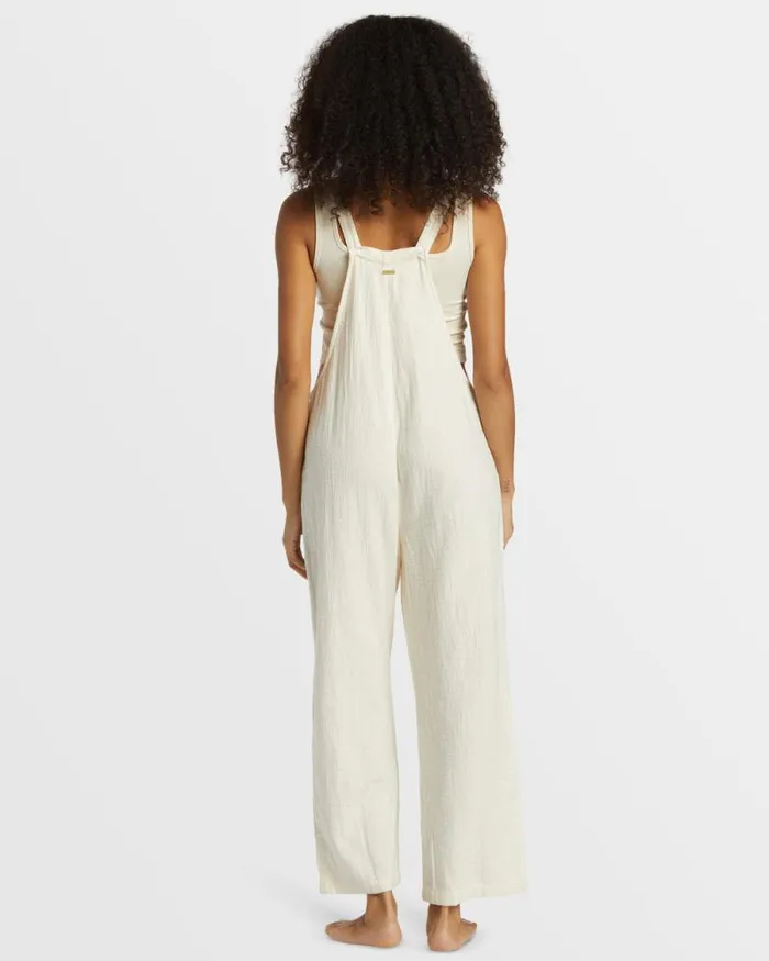 Billabong Rompers and Jumpsuits Pacific Time Jumpsuit White Cap 8211 Women Billabong Rompers and Jumpsuits Pacific Time Jumpsuit White Cap 8211 Women