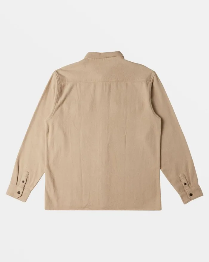 Billabong Shirts Bong Days Long Sleeve Cord Shirt Sand 8211 Men