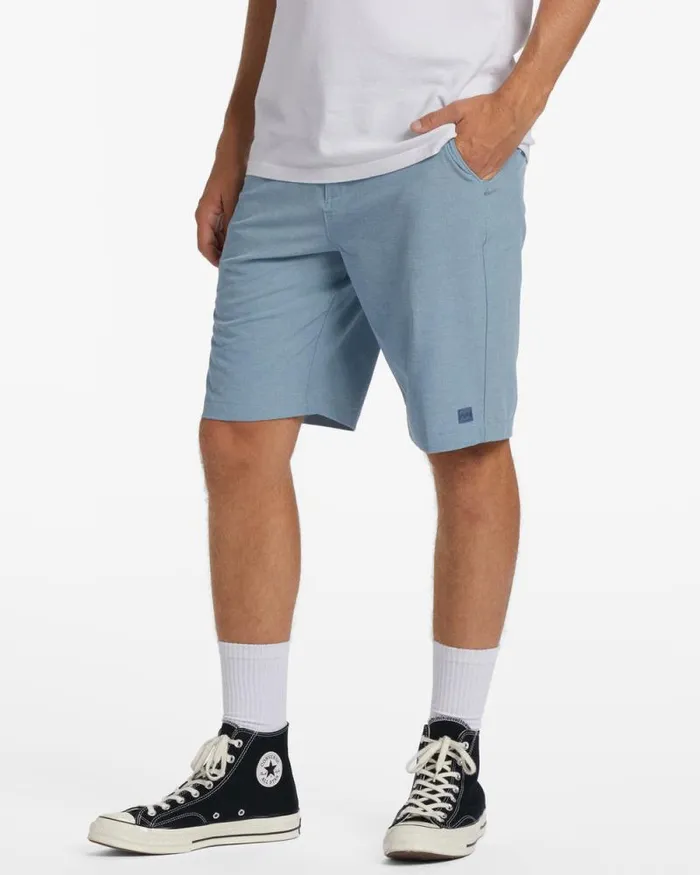 Billabong Shorts Crossfire 21034 Hybrid Submersible Shorts Dusty Blue 8211 Men Billabong Shorts Crossfire 21034 Hybrid Submersible Shorts Dusty Blue 8211 Men